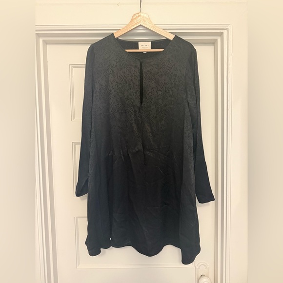 Sezane Ariette Long Sleeve A-Line Cocktail Dress in FR 42 - Picture 6 of 10